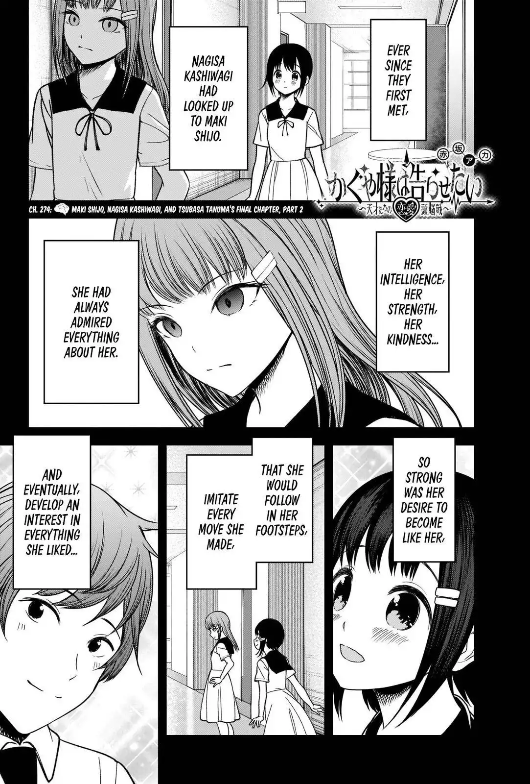 Kaguya-sama wa Kokurasetai - Tensai-tachi no Renai Zunousen Chapter 274 1